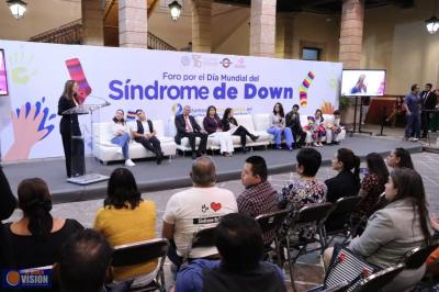 Generar una verdadera inclusión de  personas con Síndrome de Down, tarea de todos: 76 Legislatura 