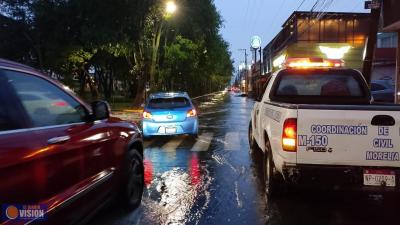 Llama Protección Civil y Bomberos de Morelia a estar preparados por lluvias