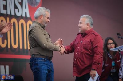 Pueblo de Michoacán distingue los resultados del ruido de la derecha: Jesús Mora