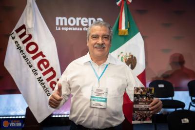 Morón muestra congruencia y solicita licencia indefinida a su cargo como senador