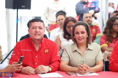 Asiste Vicente Gómez a reunión de la Comisión Ejecutiva Estatal del PT
