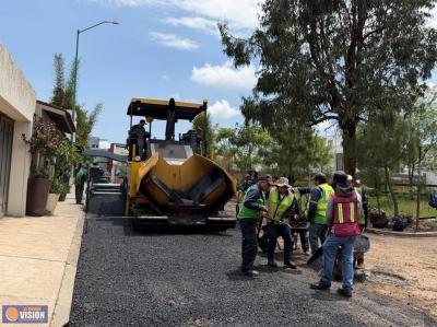 Gobierno de Alfonso Martínez interviene calle Lima con Programa de Reencarpetamiento