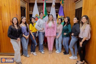 Dayana Pérez refrenda su respaldo a las candidatas a Reina del Cobre 2026