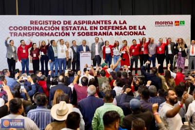 Llama Reyes Galindo a fortalecer la unidad del Movimiento de la Transformación