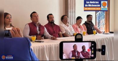 Desde Uruapan, Torres Piña tenemos que unir a la 4T y defender la soberanía nacional 
