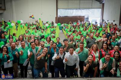 Ernesto Núñez recorre Álvaro Obregón para sumar voluntades al proyecto "Michoacán Competitivo"