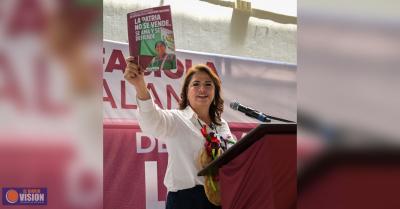 En Zamora y Jacona, Fabiola Alanís llama a cerrar filas por la Transformación