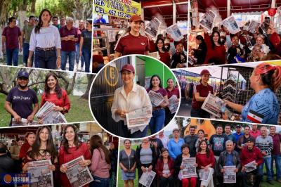 Gaby Molina fortalece brigadas en siete municipios de Michoacán