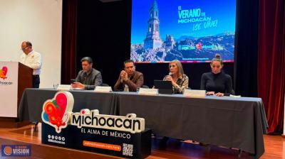 Michoacán proyecta recibir a más de 1.5 millones de turistas durante vacaciones de verano