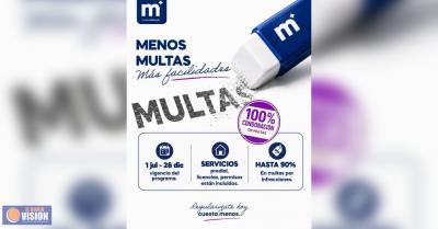 Gobierno de Alfonso Martínez impulsa condonaciones en apoyo a economía de familias morelianas
