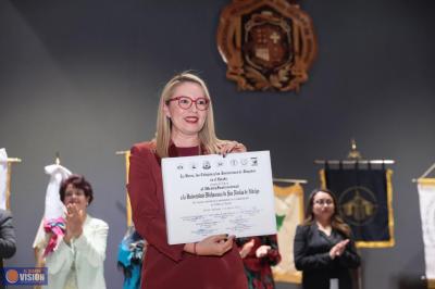 UMSNH, recibe la venera al Mérito Institucional en el fortalecimiento del Estado de Derecho 