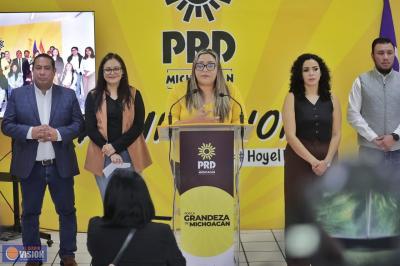 PRD Michoacán, llama a garantizar estabilidad y certeza en el IEM