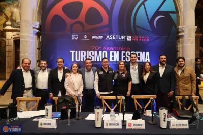 Michoacán encabeza estrategia nacional para impulsar el turismo de pantalla