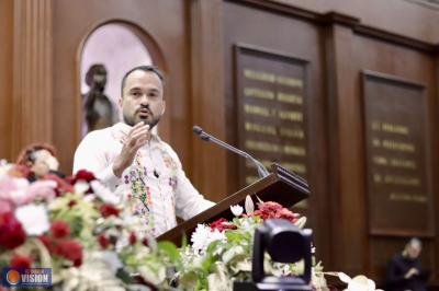 Saber gobernar también es saber escuchar: Hugo Rangel, al contestar al Quinto Informe de Gobierno