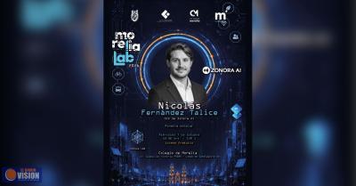 Presentará Morelia Lab a Nicolás Fernández Talice, CEO de Zonora AI