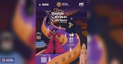 Abre SeCultura convocatoria para participar en el Desfile de Catrinas y Catrines de Morelia