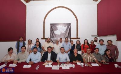 Torres Piña se reúne con Alianza por la Transformación y acuerdan ruta de trabajo conjunto