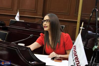 Nalleli Pedraza reconoce aprobación de Ley de Búsqueda de Personas Desaparecidas en Michoacán